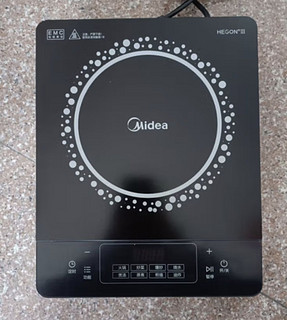 美的（Midea）电磁炉 2200W大功率 家用触控按键 耐用面板 八档火力 纤薄 定时功能电磁灶火锅炉 