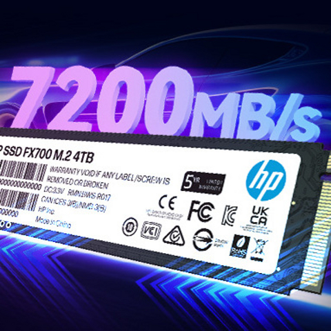 4TB超大容量新品发布，扩容提速就选HP FX700 PCIe 4.0 SSD