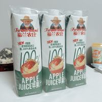不到六块钱一大瓶福兰农庄苹果汁，实现果汁自由。