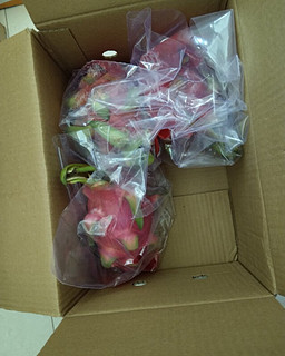 ￼￼京鲜生越南进口白心火龙果 2个装 中果 单300g以上 生鲜水果￼￼