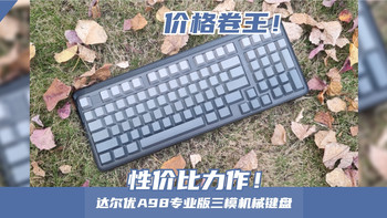 消费降级我不怕，因为“价格卷王”A98专业版来啦！ 