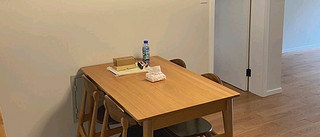 原木风餐桌，很漂亮