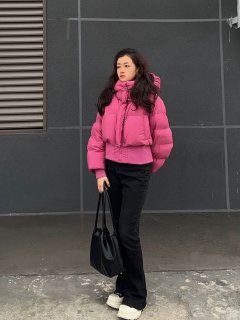 冬日还是要穿亮色系！！