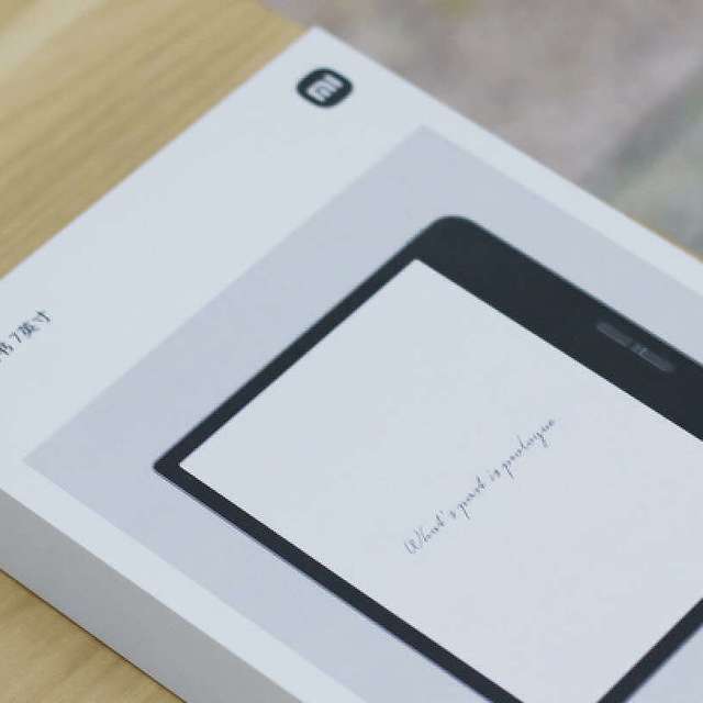 小米推出新品：7英寸电纸书，媲美纸质书籍