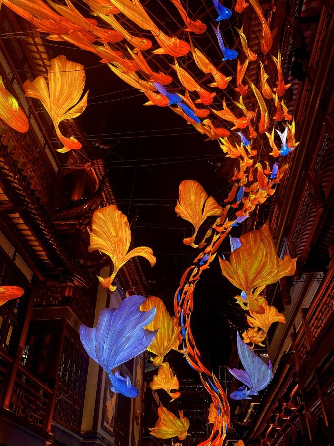 豫园一夜鱼龙舞真的绝