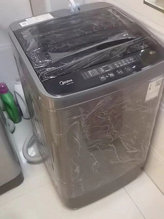 美的6.5公斤波轮洗衣机全自动家用租房宿舍小型洗脱一体机