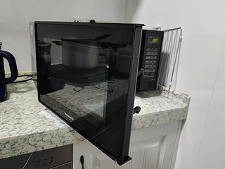 新品松下GF33微波炉家用小型23L平板式多功能微烤箱一体机黑色