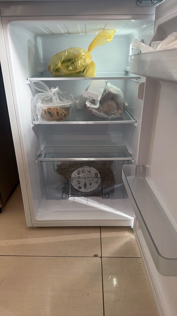 云米130升宿舍租房家用两门双开门节能静音省电小型冰箱智能电器_什么