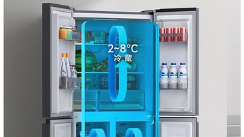 银离子除菌净味，米家冰箱BCD-430WMSA，让食物保鲜不再是问题！