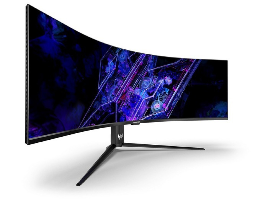 聚焦CES丨宏碁还发布 Predator Z57“掠夺者”顶级曲面带鱼屏、57英寸7.6K分辨率、MiniLED 区域调光