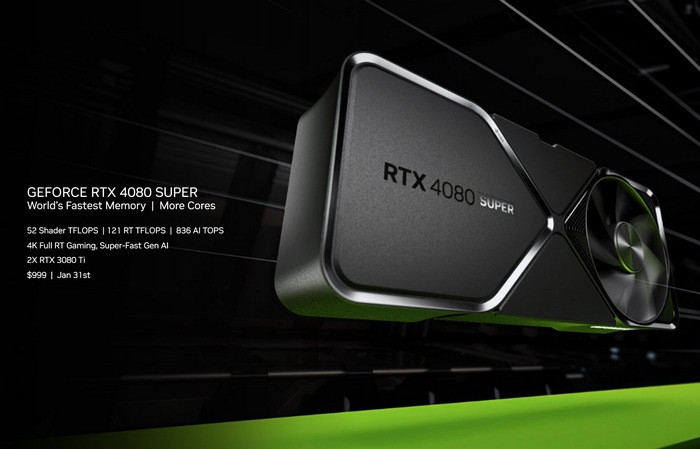聚焦CES丨NVIDIA 发布 RTX 40 Super 系列显卡，部分卡加量还更便宜