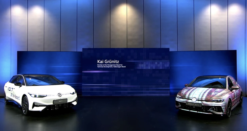 CES 2024:新款大众高尔夫GTI伪装车亮相