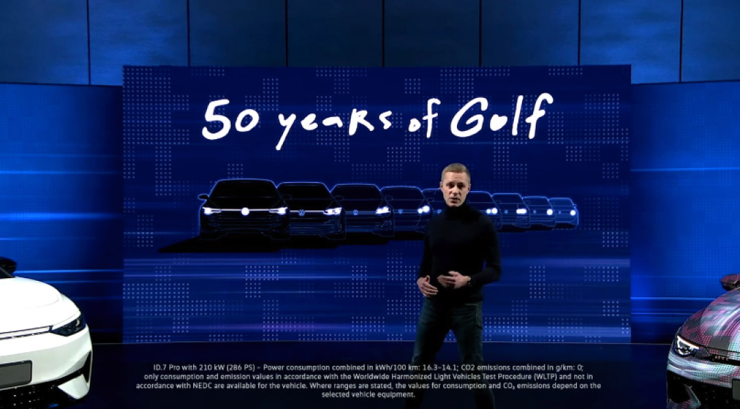 CES 2024:新款大众高尔夫GTI伪装车亮相