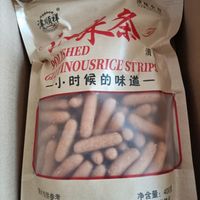 记忆里的年味,江米条