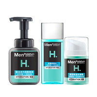 曼秀雷敦 男士激活套装（洁面150ml+爽肤水120ml+霜50ml 赠冰露30ml*3+洁面乳50g*2+贺卡+礼袋）