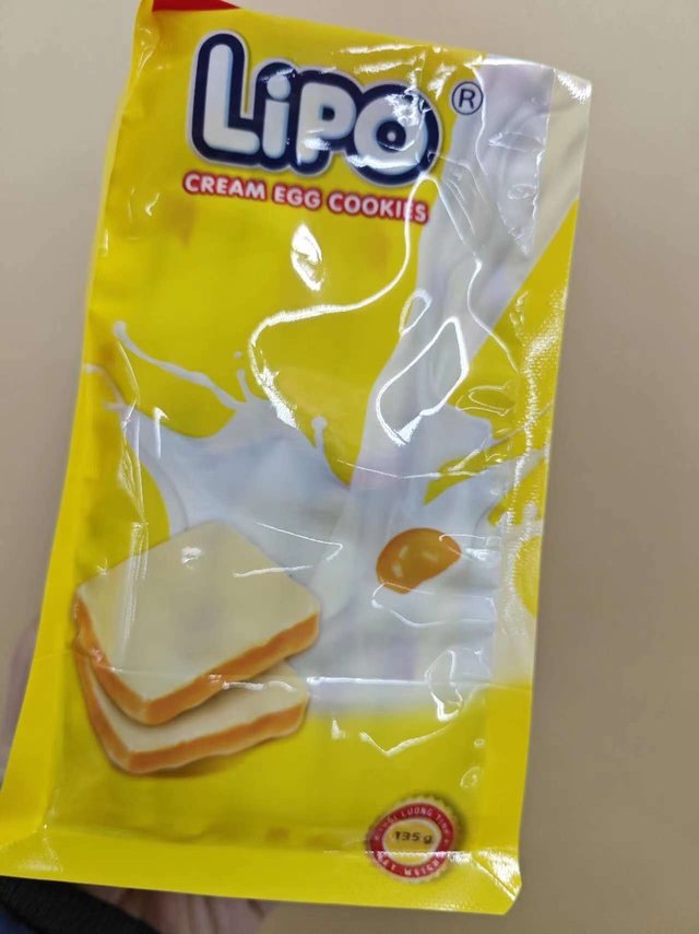 Lipo越南进口奶油味面包干