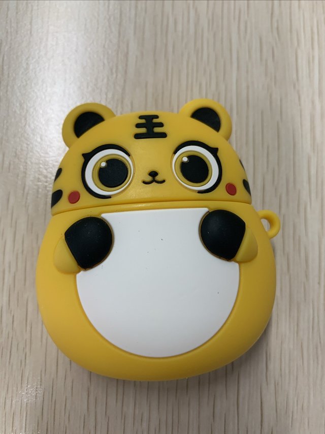 小老虎硅胶耳机套，可爱又好用