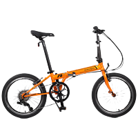 DAHON 大行 P8 折叠自行车 KBC083 消光黑 20英寸 8速