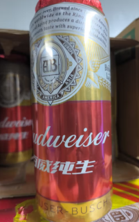 百威淡色拉格啤酒  经典纯生