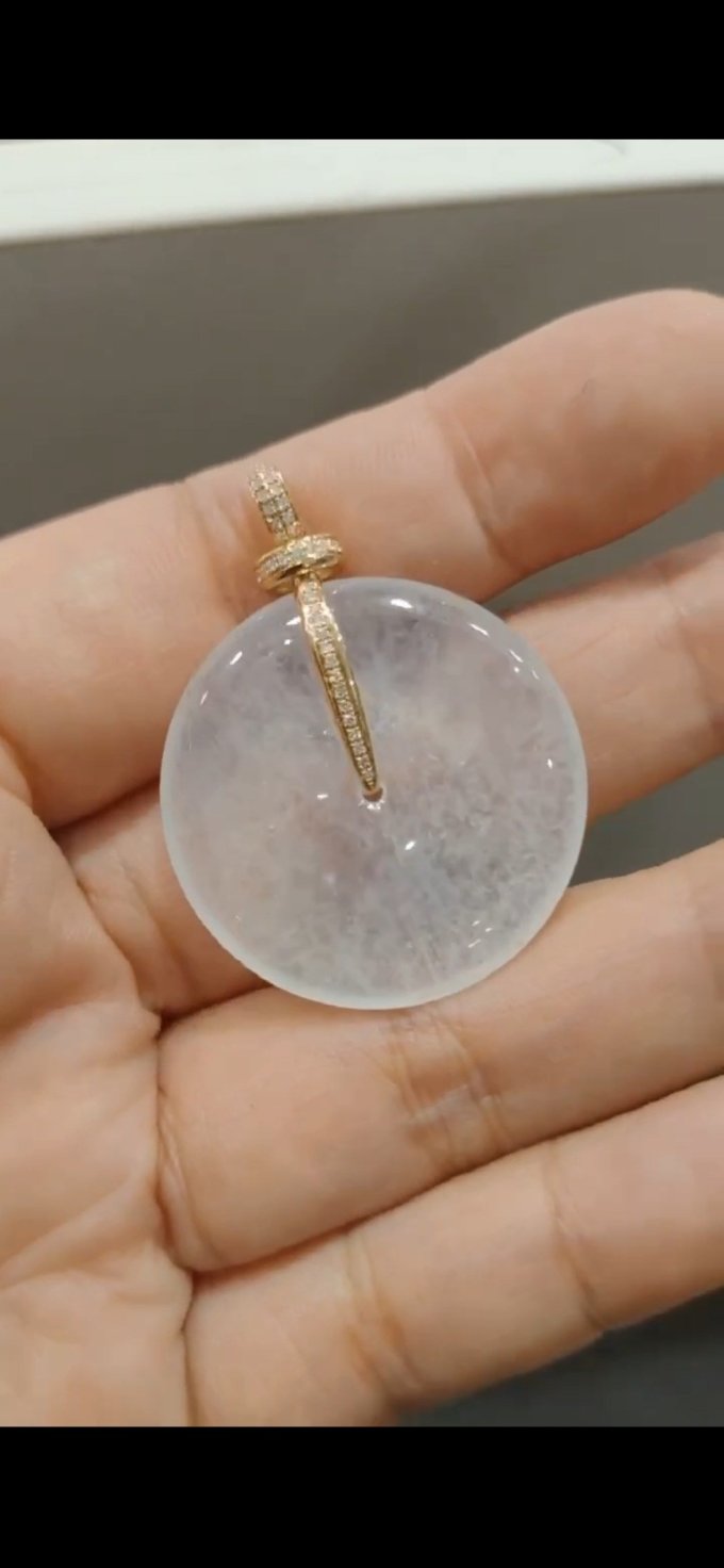 七彩云南宝玉石吊坠