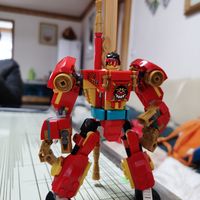 乐高悟空小侠拼装成果展示