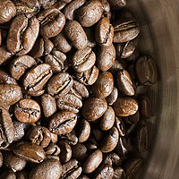 咖啡豆会自己出油