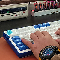 达尔优A98专业版天空轴POM版手感爱了！机械键盘手感很重要！