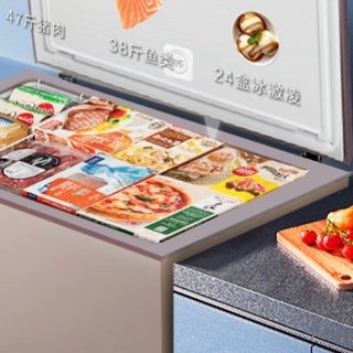 海信203升减霜冰柜，家庭必备神器！