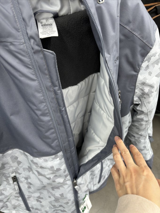 迪卡侬户外棉服