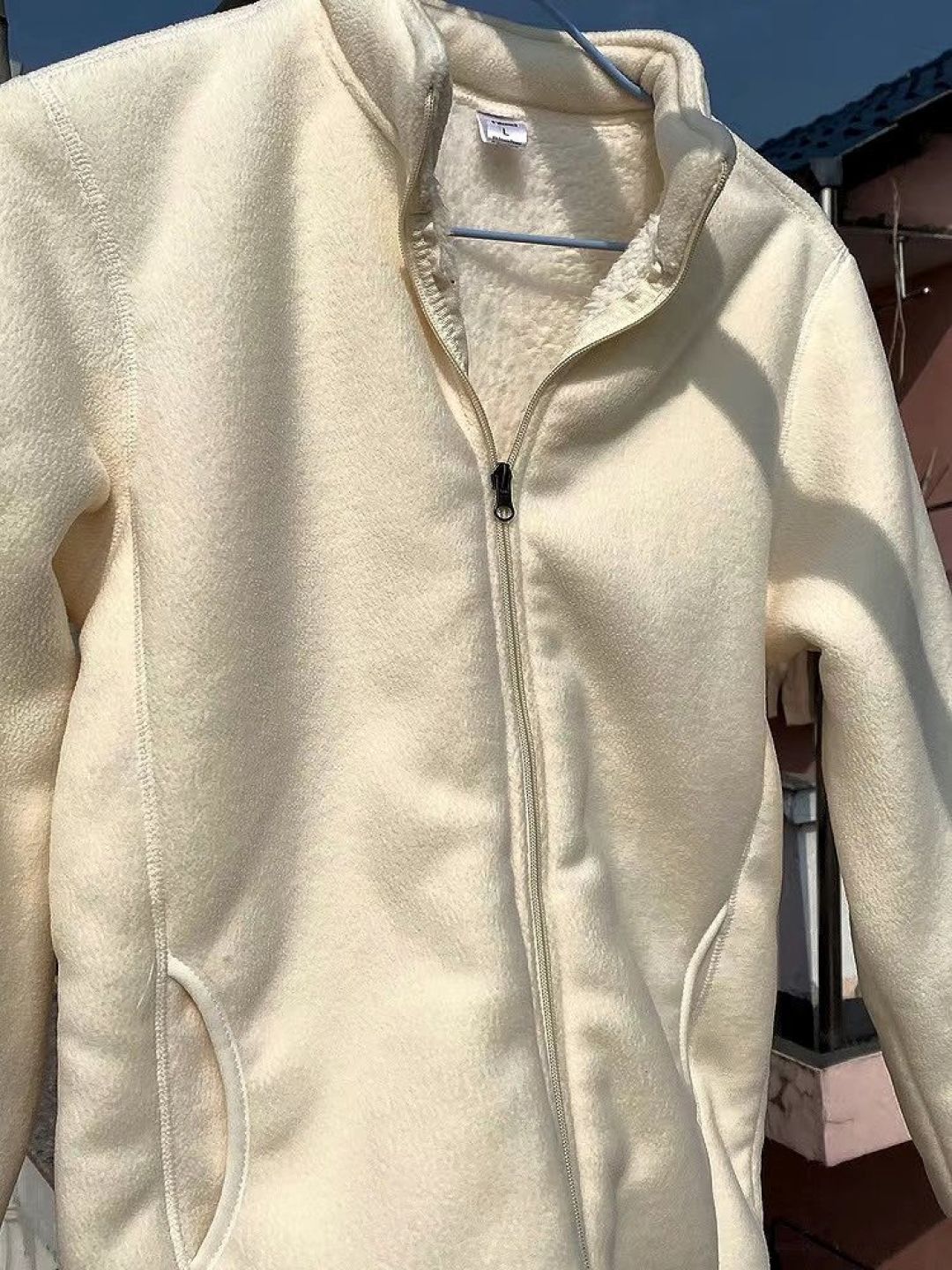 冬季出行有温度,抓绒内胆好舒适