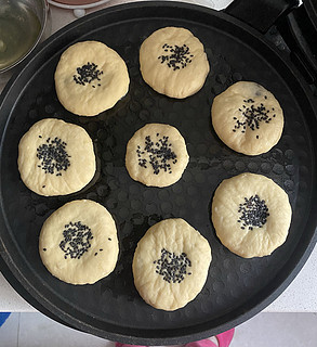 美食 篇九十一：记录一下芝麻饼的诞生