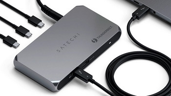 聚焦CES丨Satechi 发布 Thunderbolt 4 Slim Hub Pro 扩展器，提升输出功率、支持双路4K