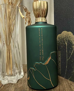 荷花墨玉 酱香型白酒53度500ml*1瓶 单瓶装 贵州酱酒 宴请送礼