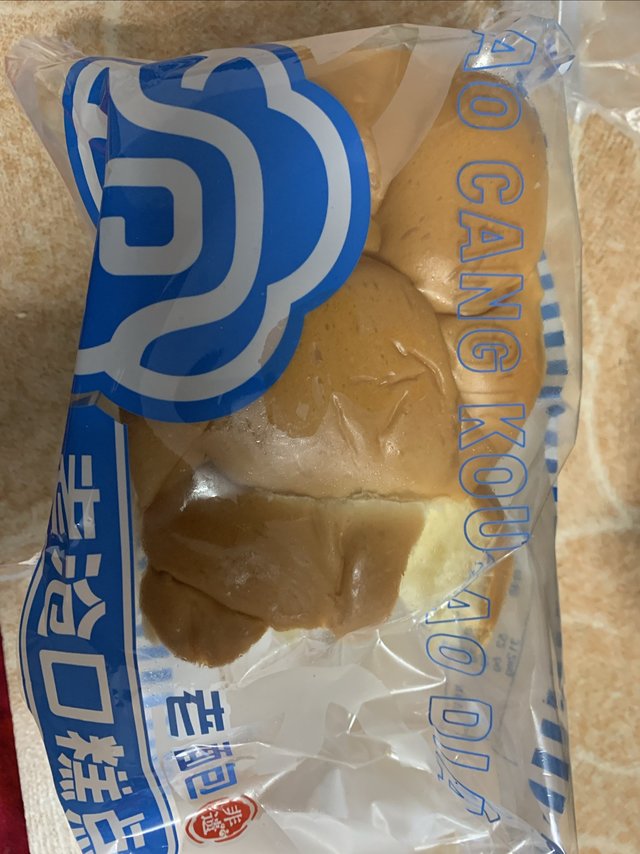 松软的老沧口老面包，小时候的味道
