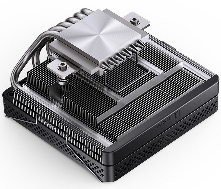 聚焦CES丨乔思伯发布 HP-600 Black 下压式散热器，6热管、不干涉内存