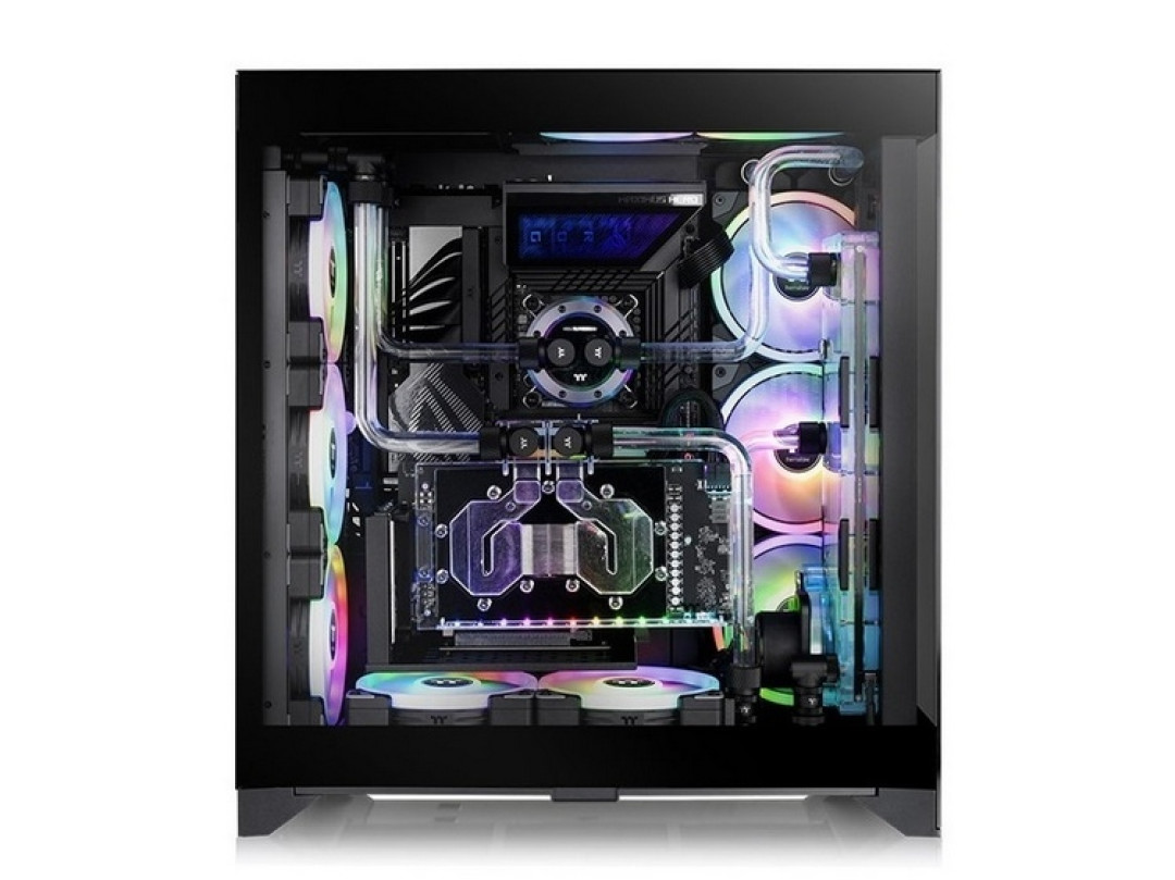 聚焦CES丨曜越Tt 发布 CTE E600 MX 等机箱,海景房透视、双舱位,水冷扩展优异