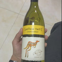 黄尾袋鼠（Yellow Tail）世界系列红酒 霞多丽白葡萄酒 750ml 单瓶装【新年畅饮】