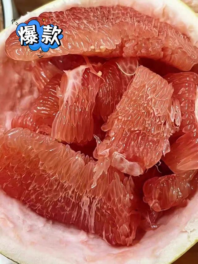 【福建琯溪特级红肉蜜柚】大果满载，酸甜爽口，美味迎新年！🍊✨