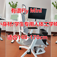 【有谱Fly Mini 学生椅】人体工学椅开箱测评，适合学生/青少年/小身材的人体工学椅