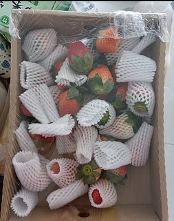 田良季【顺丰】红颜99奶油甜草莓品种牛奶大凉山草莓礼盒年货送礼品物盒 3斤