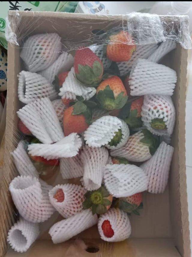 田良季【顺丰】红颜99奶油甜草莓品种牛奶大凉山草莓礼盒年货送礼品物盒 3斤