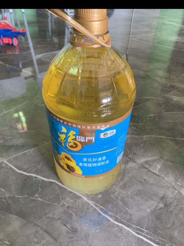 福临门 食用油 葵花籽清香食用植物调和油5L 中粮出品