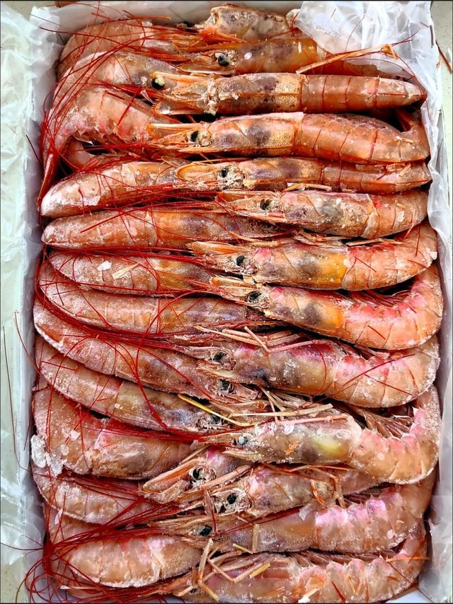 这款阿根廷红虾，肉质饱满，口感鲜美