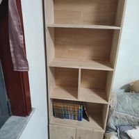 实木书柜落地床头柜卧室