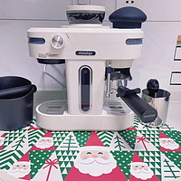 MOAIQO 摩巧咖啡机家用美式半全自动研磨一体机萃取小型意式办公室浓缩奶泡小天秤K1 