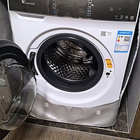 小天鹅（LittleSwan）滚筒洗衣机全自动 10KG大容量超薄白色防变色 水魔方冷水洗 1.1洗净比