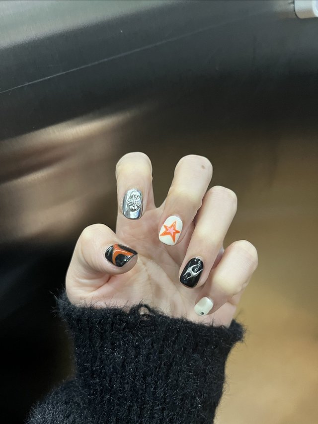 快来看看这个美甲怎么样！！！