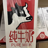 晨光牛奶全脂灭菌乳纯牛奶200ml*12盒常温早餐奶 礼盒装