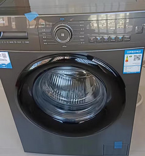 海尔滚筒洗衣机全自动 超薄 10公斤大容量 水雾清新 双喷淋防残留EG100MATE28S【MATE2S升级款】