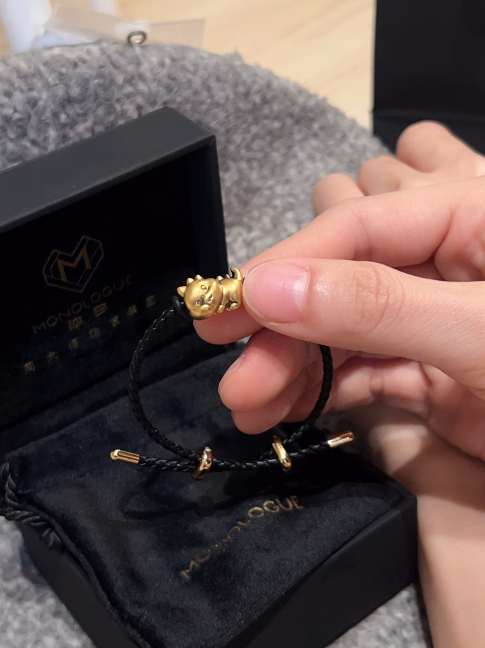 周大福黄金转运珠